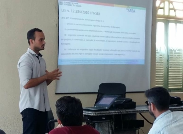 AESA e CBHs promovem curso de Noções de Segurança de Barragens