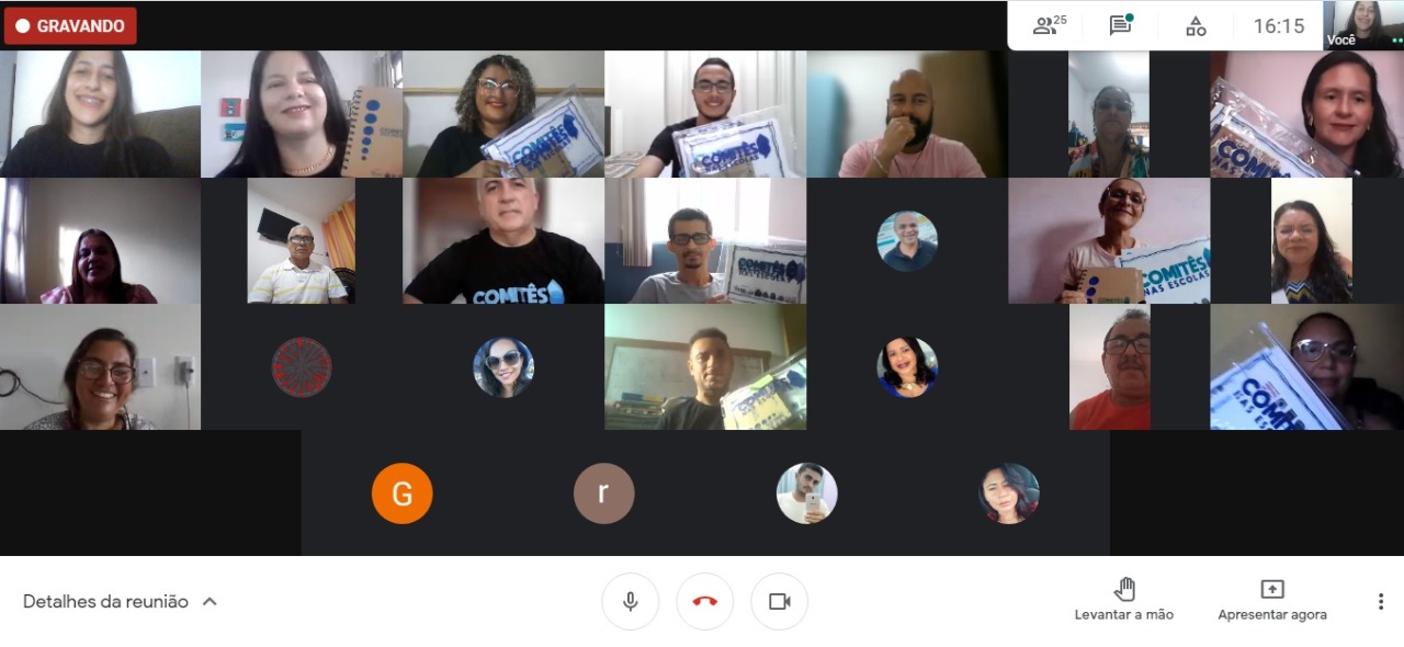 Capacitação de professores: 2ª etapa do projeto Comitê nas Escolas