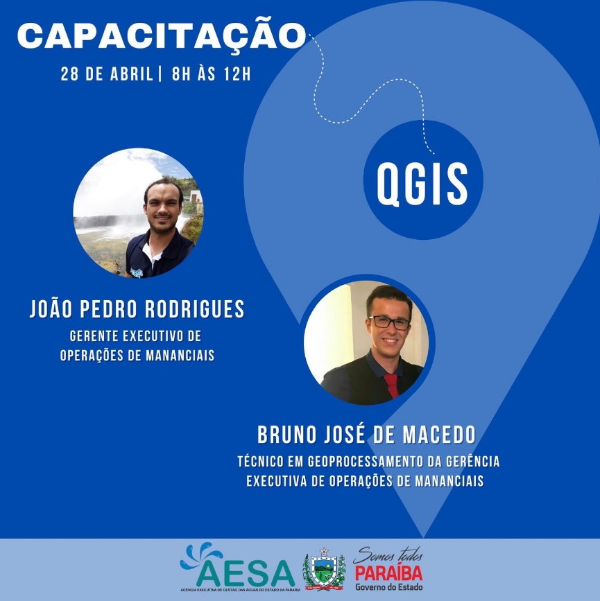 Aesa realiza capacitação gratuita sobre QGIS