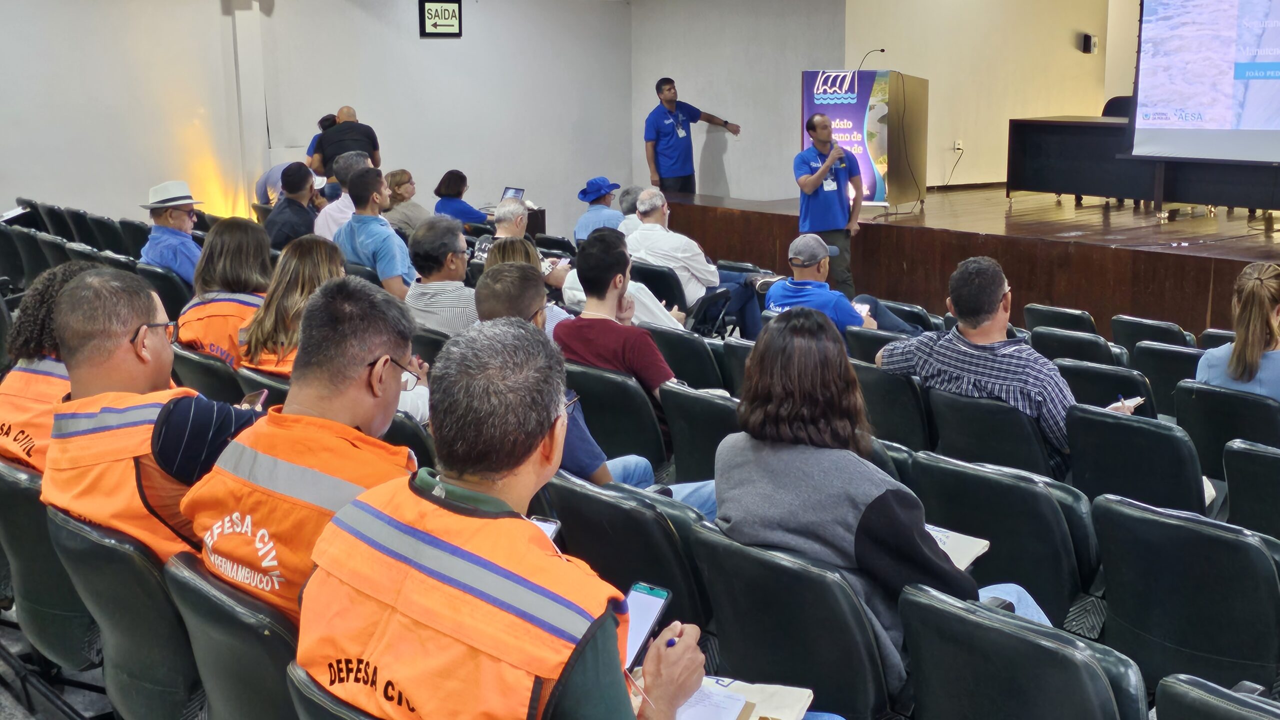 Simpósio Paraibano de Segurança de Barragens discute procedimentos de inspeção e manutenção de reservatórios