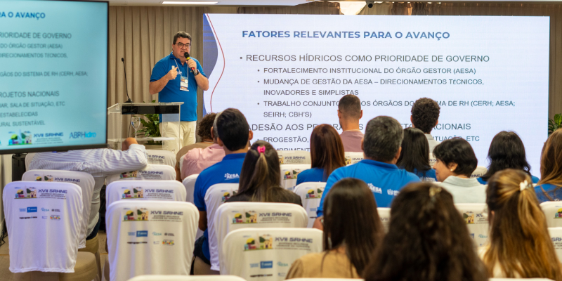 Com apoio da Aesa, 17º Simpósio de Recursos Hídricos do Nordeste debate uso da tecnologia na gestão das águas