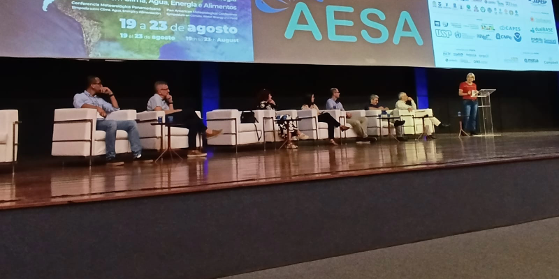 Tecnologia prata da casa: Aesa apresenta SEIRA na Primeira Conferência Pan-Americana de Meteorologia