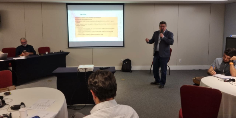Presidente da Aesa destaca papel da Paraíba no II Seminário Internacional sobre Segurança Hídrica no Nordeste