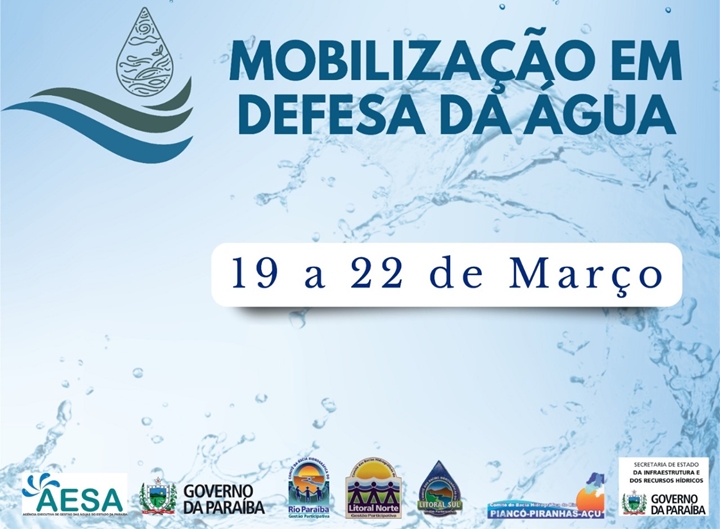 CONFIRA A PROGRAMAÇÃO DA SEMANA DA ÁGUA 2024