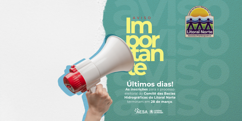 Garanta sua participação até 28 de março